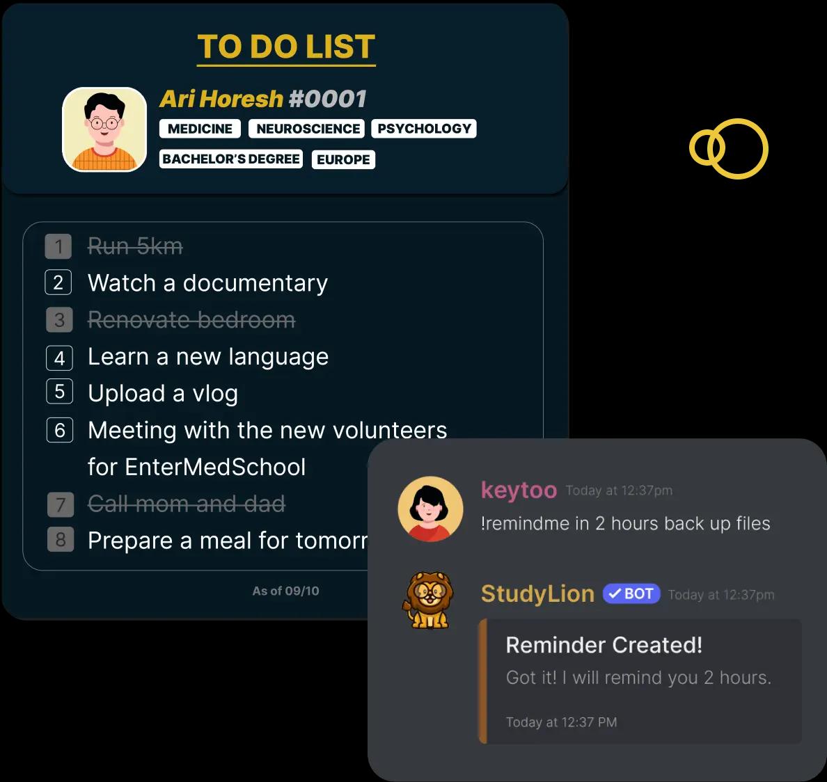 To-do and Reminders image